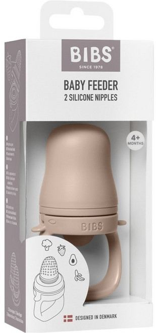 BIBS 咬咬棒輔食器, 1個, 腮紅