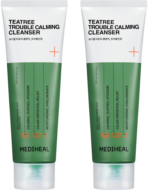 메디힐 티트리 트러블진정 클렌징폼, 120ml, 2개