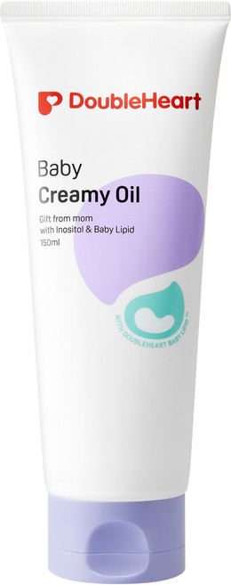 더블하트 베이비 크리미 오일, 150ml, 1개