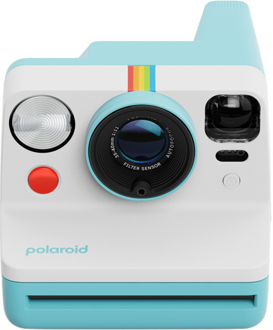 폴라로이드 나우 즉석카메라 3세대 Arctic Blue, 1개