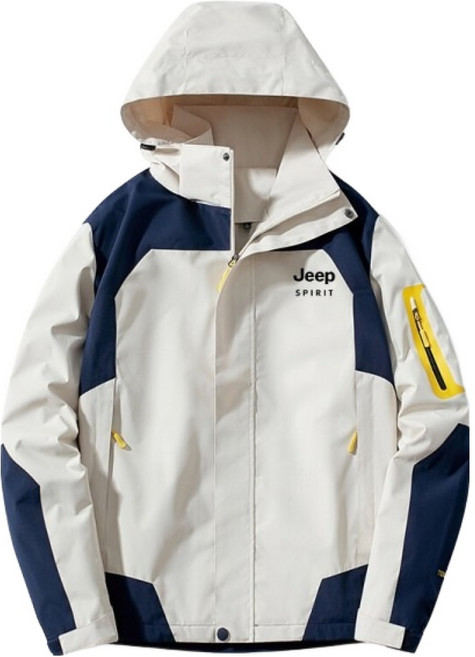 Jeep Spirit 男女通用防水防風戶外連帽外套