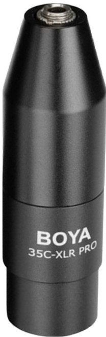 보야 3.5mm TRS 미니잭 어댑터, 35C-XLR Pro, 1개