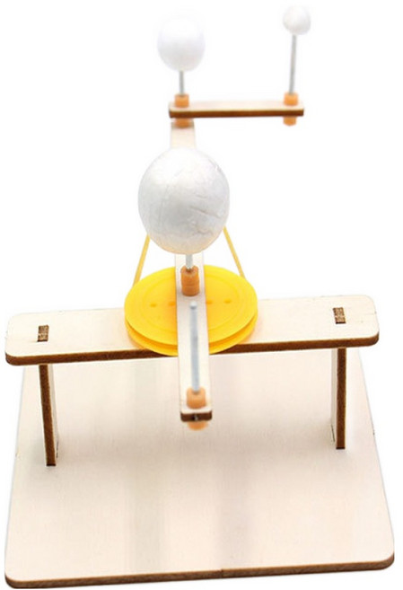 넥트론 과학실험 DIY 키트 지구·달·태양 모형 180 x 100 x 100 mm, 1개