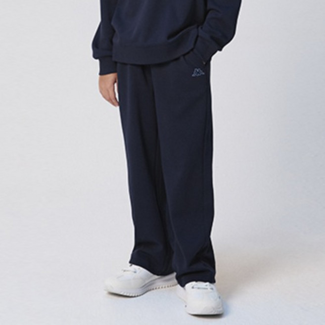 Kappa 兒童中小學生通用基本款寬褲