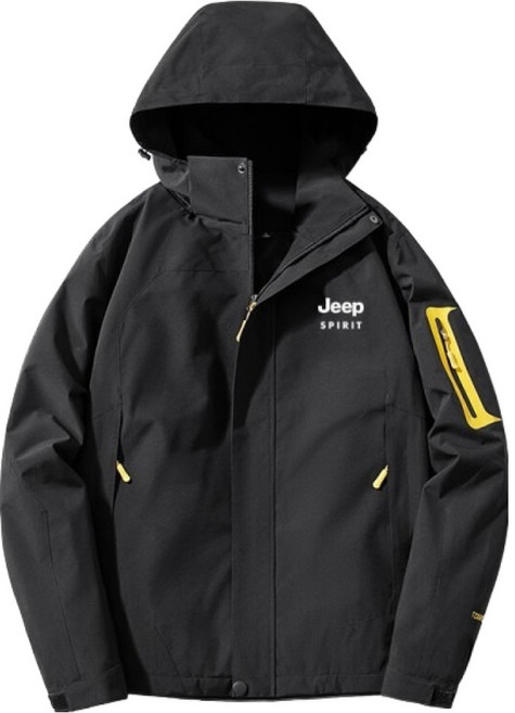 Jeep Spirit 男女通用防水防風戶外連帽外套