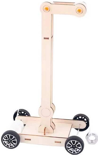 넥트론 과학실험 DIY 키트 중력 수레 145 x 90 x 220 mm, 1개