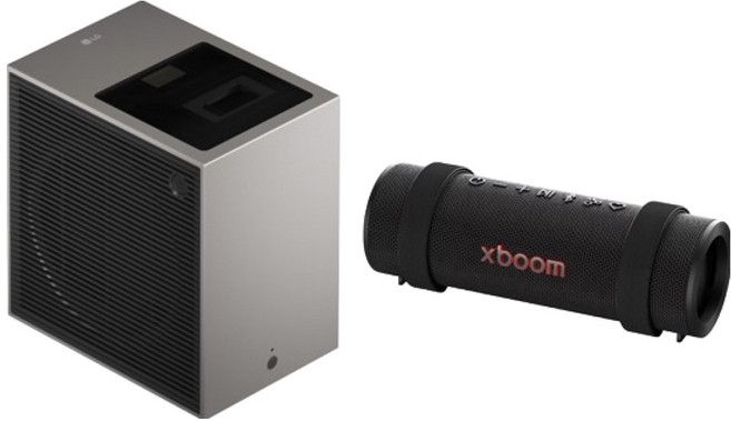 LG전자 시네빔 쇼츠 PU615U + 엑스붐 그랩 세트 방문설치, 쇼츠(PU615U), 엑스붐 그랩(GRAB)