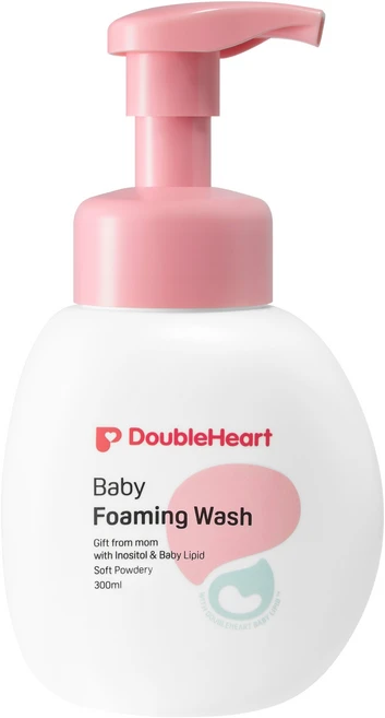 더블하트 베이비포밍워시, 300ml, 1개 - 쿠팡