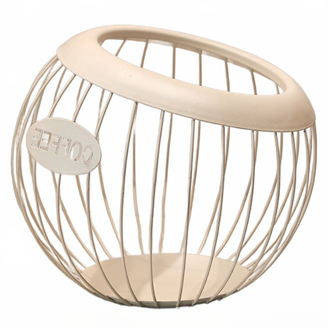 플로리 숏 스타일 커피 캡슐 보관함, 03 베이지, 1개