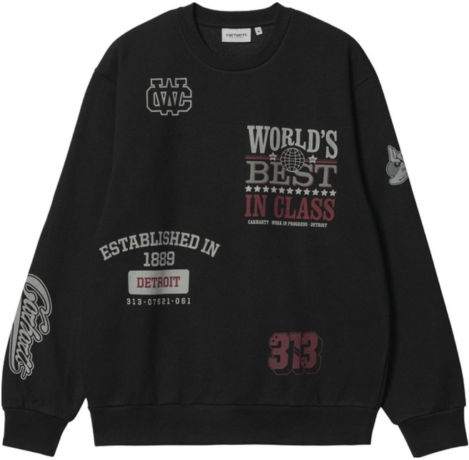Carhartt WIP 男士 WIP Multi World 運動衫