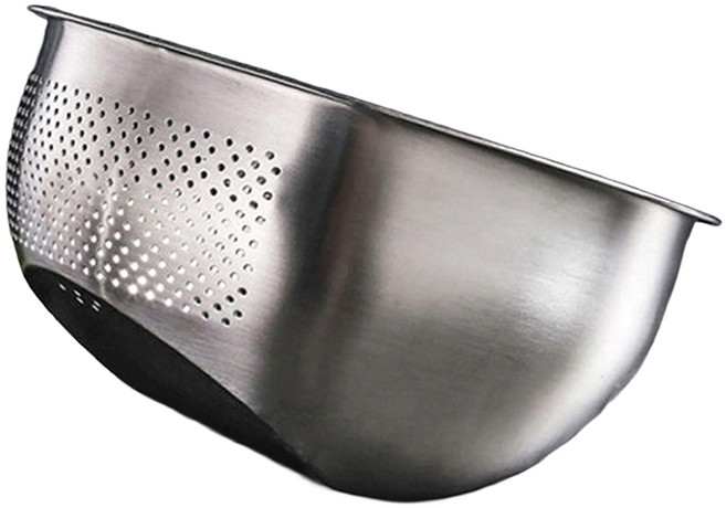 존글로벌다용도믹싱볼물빠짐쌀세척볼, 스텐, 1개