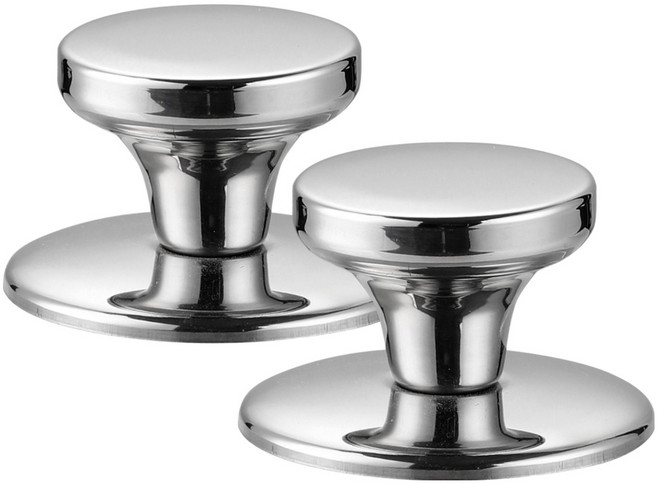 발룬피니 스텐 교체용 냄비 프라이팬 뚜껑 손잡이, 2개