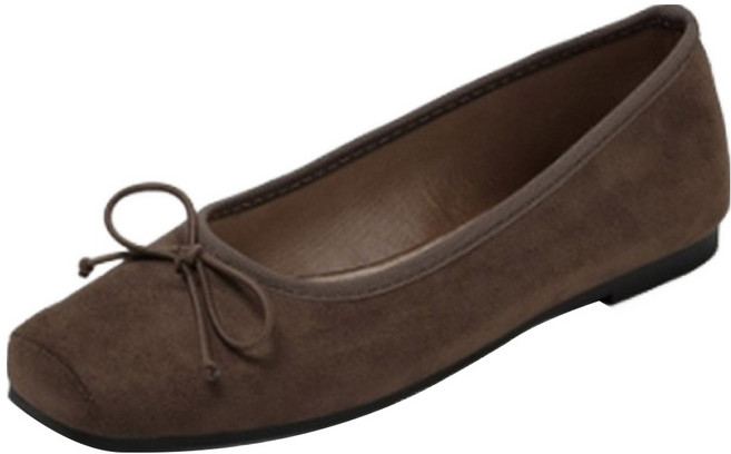 착한구두 올리비에 스퀘어 리본 플랫 PLSDS3h8772