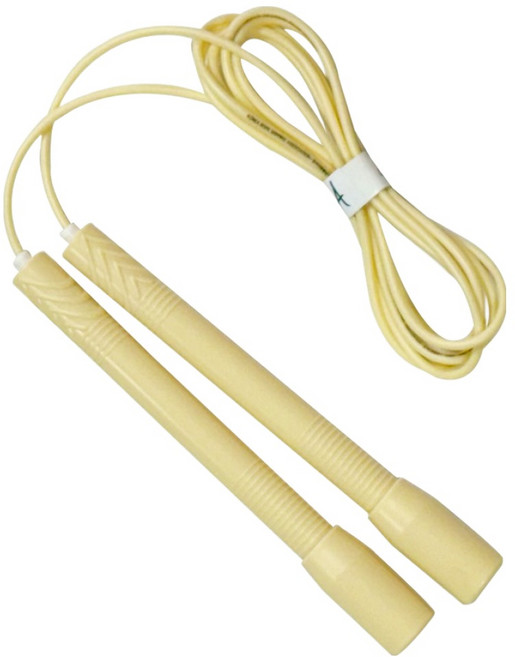 나리아 무드업 줄꼬임 방지 줄넘기, 버터옐로우, 1개