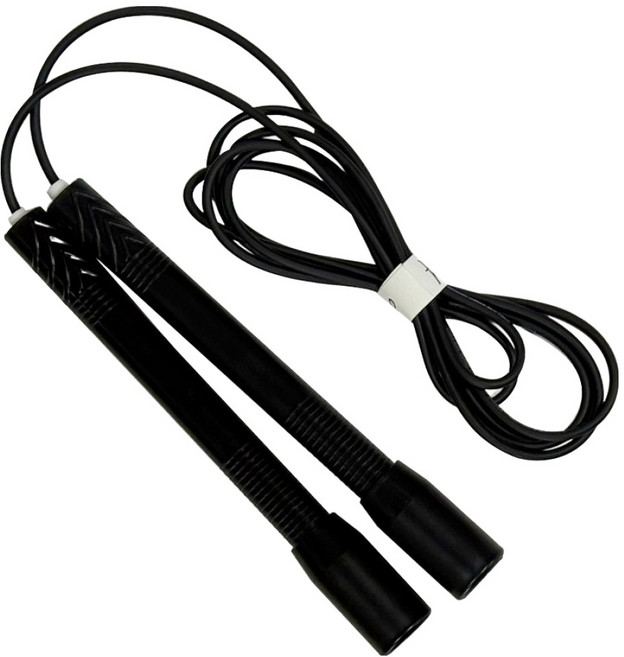 나리아 무드업 줄꼬임 방지 줄넘기, 블랙, 1개