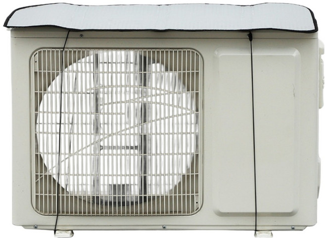 쏙쏙채움 열차단 실외기커버 은박 실외기 커버 소형 80 x 36 cm, 1개