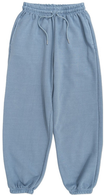 일루소 남녀공용 600G 피그먼트 워싱 밴딩 조거팬츠