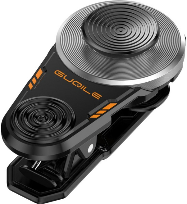 스페이스쉴드 게이밍 스마트폰 조이스틱 컨트롤러 모션클립, 1개, 블랙