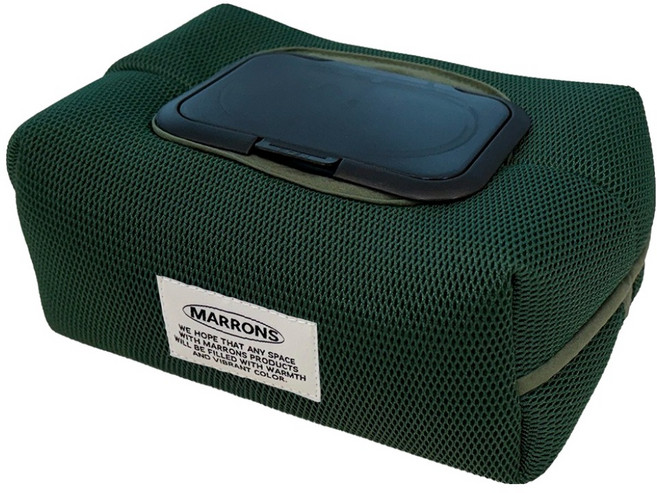 마롱즈 물티슈 케이스, 딥그린, 1개