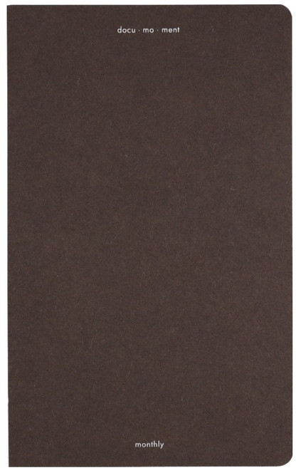 대시앤도트 도큐모먼트 먼슬리 플래너, 1개, 02 딥 에스프레소