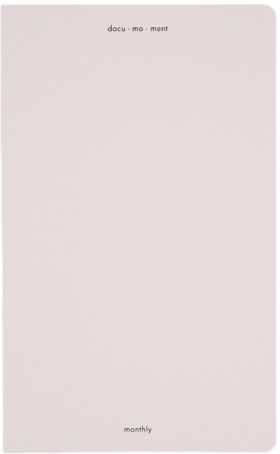 대시앤도트 도큐모먼트 먼슬리 플래너, 1개, 01 크림 페탈