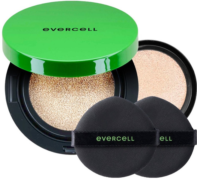 에버셀 셀 유스 퍼펙트 쿠션 14g +리필 14g 세트, 라이트 21호, 1개