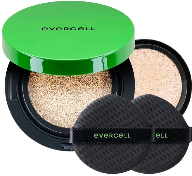 에버셀 셀 유스 퍼펙트 쿠션 14g +리필 14g 세트, 라이트 21호, 1개 - 쿠팡