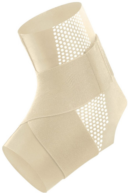 StarGo 專業高強度運動加壓腳踝護具/8字綁帶翻船護踝 非醫療用 33~38碼, 1個, 膚色