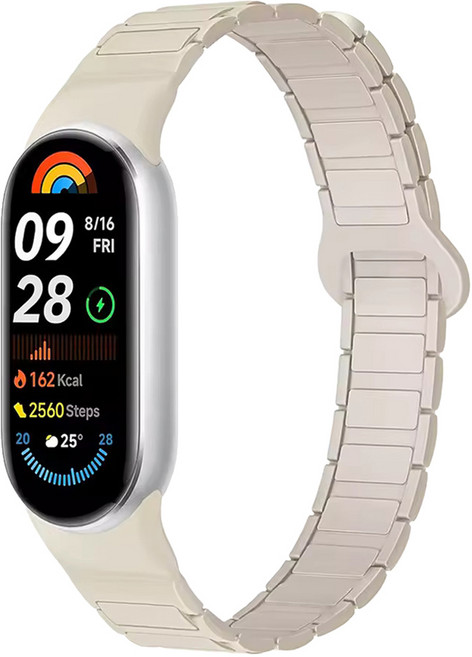 스페이스쉴드 마그넷 링크 실리콘 스트랩, 스타라이트, 1개