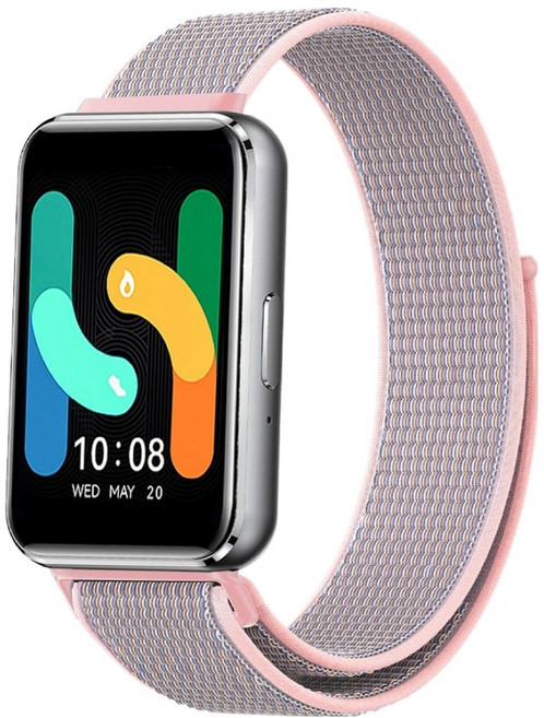 리아몬트 갤럭시 핏3 스포츠루프 밴드 스트랩, 1개, 핑크샌드