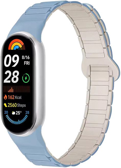 스페이스쉴드 마그넷 링크 실리콘 스트랩, 스카이스타라이트, 1개