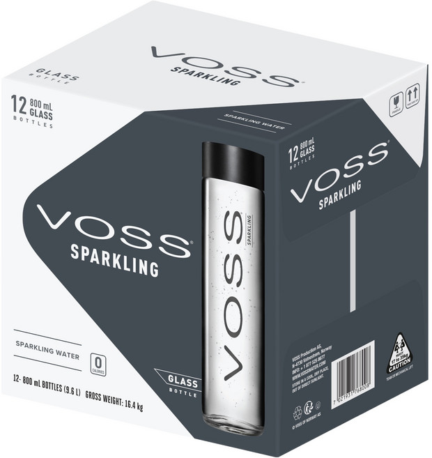 보스 스파클링 탄산음료, 800ml, 12개