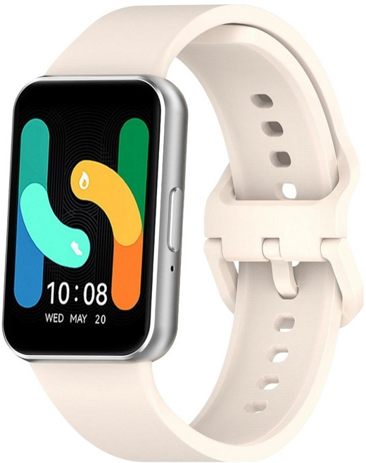 리아몬트 갤럭시 핏3 스포츠 밴드 실리콘 스트랩, 1개, 스타라이트