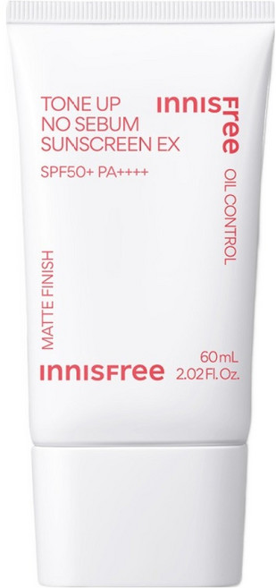 INNISFREE 台灣公司貨 向日葵亮顏控油防曬霜 SPF50+ PA++++, 1個, 60ml