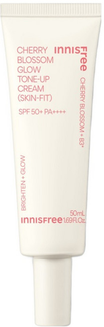 INNISFREE 台灣公司貨 櫻花防曬亮顏霜 SPF50+ PA++++, 1個, 50ml