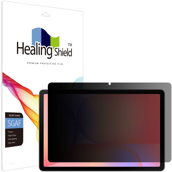 Healing Shield Galaxy Tab 防窺隱私保護膜螢幕組, 1套, 單一顏色