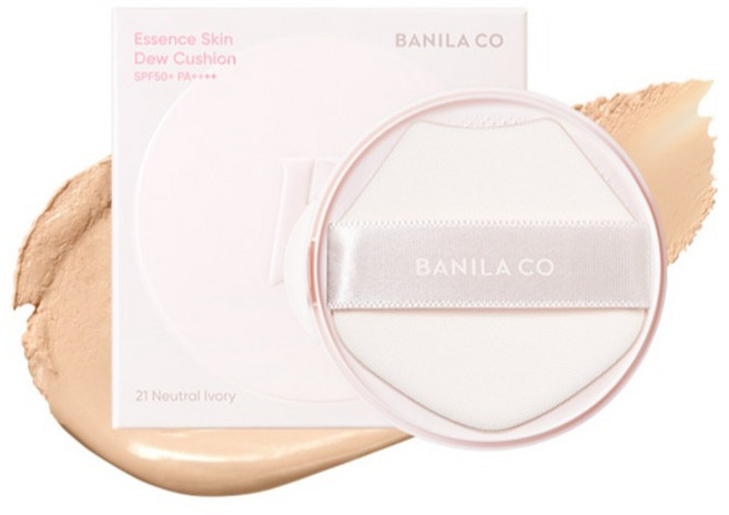 바닐라코 에센스 스킨 듀 쿠션 파운데이션 리필 11.5g, 21뉴트럴아이보리, 1개