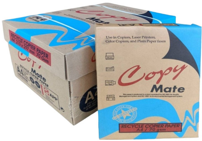 Copy Mate 環保紙 A4-70G, A4, 5000張