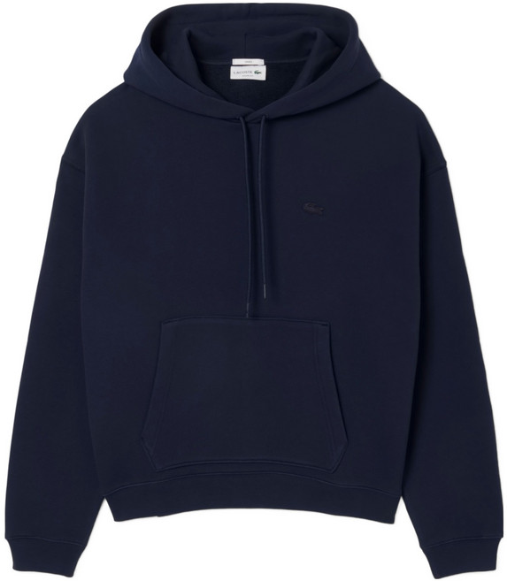 라코스테 남성용 크록 시그니처 루즈핏 면 후드 풀오버 SH7741-55N