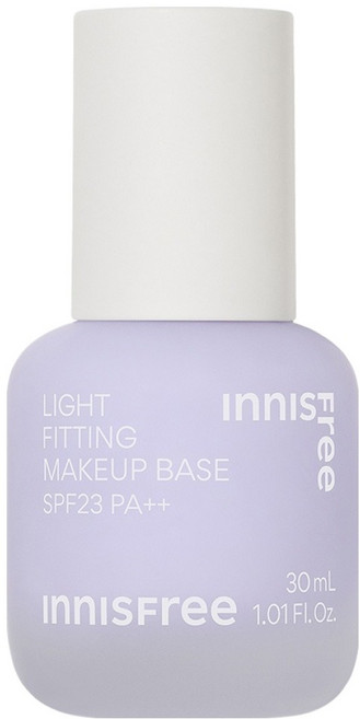 INNISFREE 台灣公司貨 輕薄透服貼飾底乳 SPF23 PA++ 30ml, 1 夢幻紫, 1個