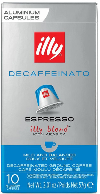 illy 意利 低咖啡因濃縮 咖啡膠囊 NESPRESSO適用, 1個, 5.7g, 10個裝