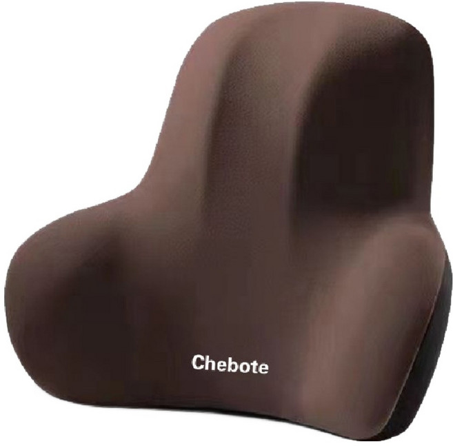 KOLKO 人體工學腰靠墊 A0257-1, 咖色