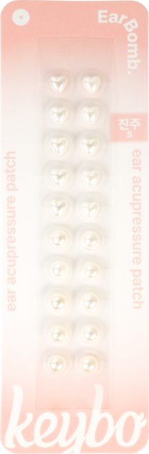 키보 이어밤 귀지압패치, 1개, 진주 S