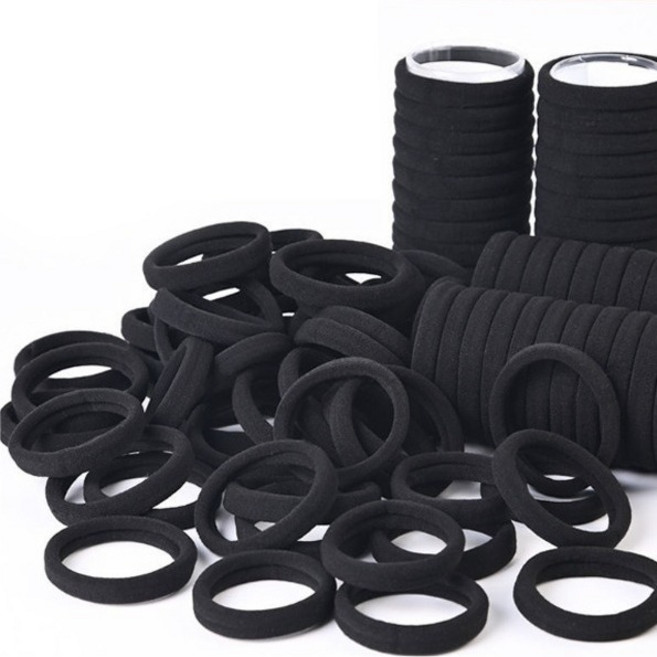 미다미 컴즈 무팁 컬러풀 대용량 지퍼팩 머리끈 1440 100p