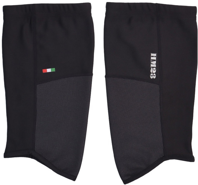 하이만 방풍 방한 니워머 좌우착용 세트, 블랙, 1세트