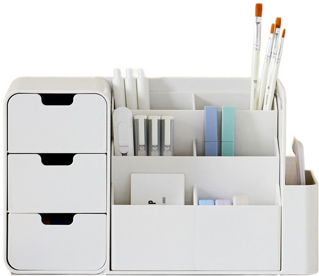 위즈홈 나누미 연필꽂이 분리형, 아이보리, 1개
