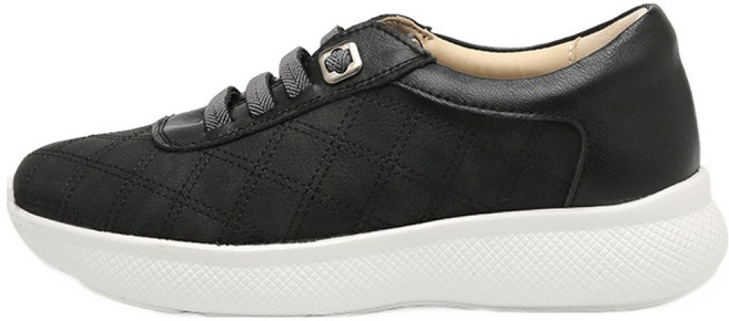 잭앤질 가죽 밴딩끈 스티치 스니커즈 JC5523