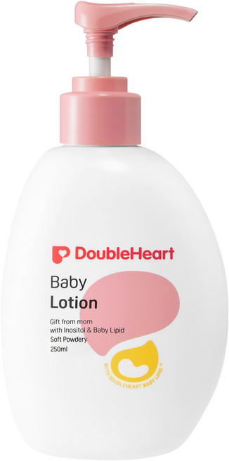 더블하트 베이비 로션 소프트 파우더리, 250ml, 1개