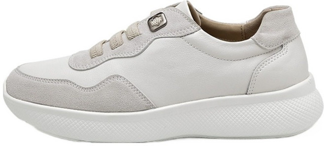 잭앤질 가죽 밴딩끈 배색 스니커즈 JC5522