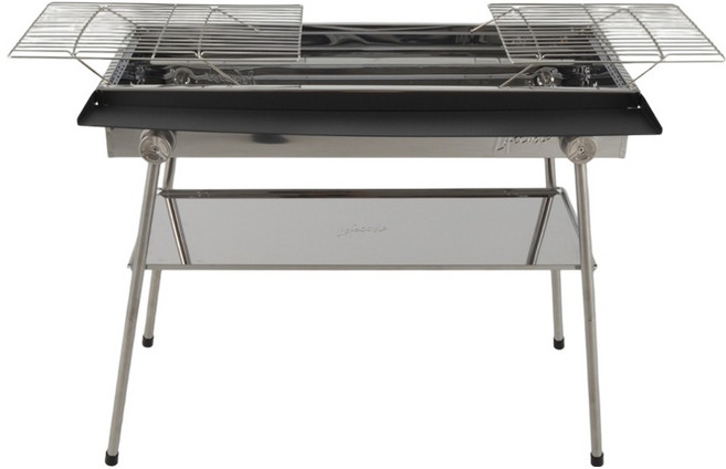 Lifecode 生活密碼 戰斧2.0特大烤肉架 304不鏽鋼升降烤網 + 前置板 + 置物盤, 1個